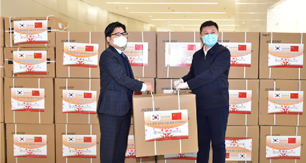 佐丹力集团为日本、韩国、法国、意大利等国捐赠抗疫物资