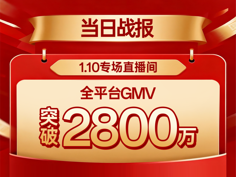 佐丹力x国岳夫妇直播专场，全球首发新品素谷本燃单场GMV突破2800万！