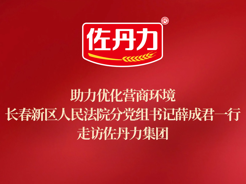 助力优化营商环境 长春新区人民法院分党组书记薛成君一行走访佐丹力集团