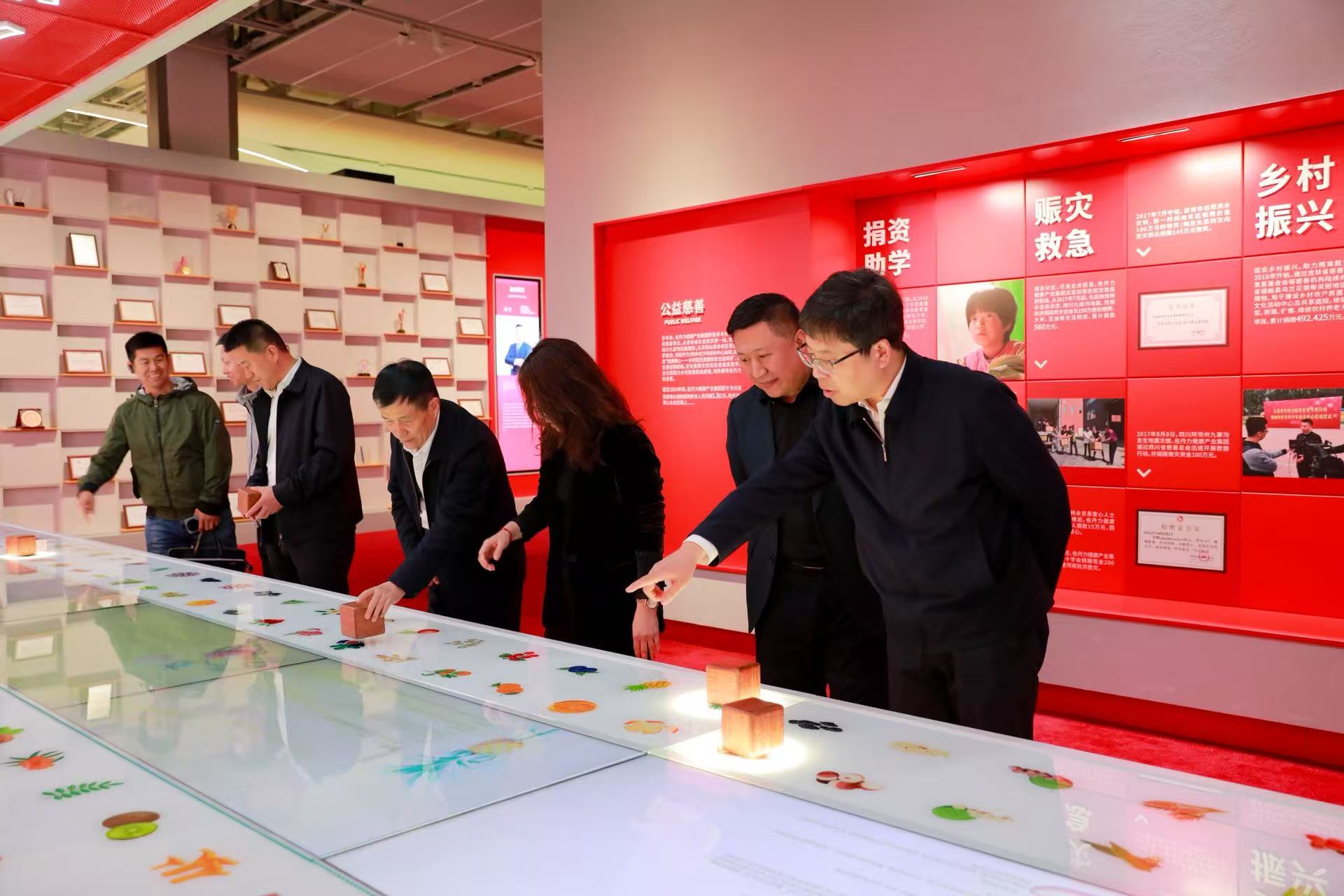 长春市委统战部副部长、长春市工商联党组书记李博一行莅临佐丹力健康产业集团调研指导